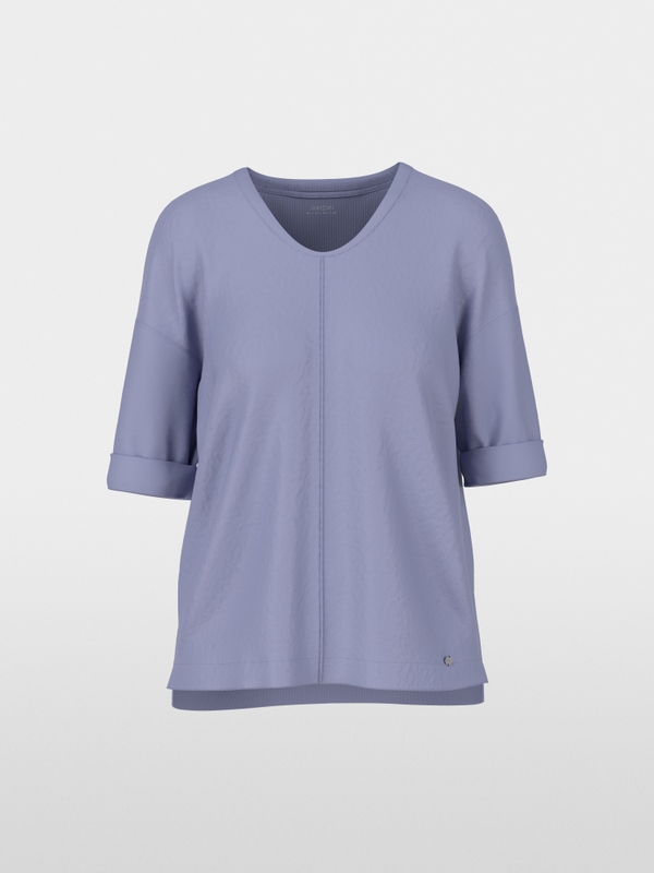 Blusenshirt mit V-Neck