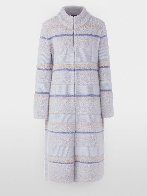 Lange gebreide jas, Knitted in Germany