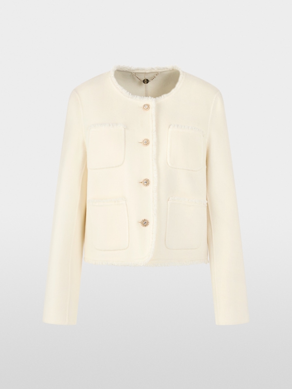Jacke mit aufgesetzten Taschen