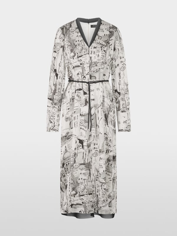Robe imprimée en viscose