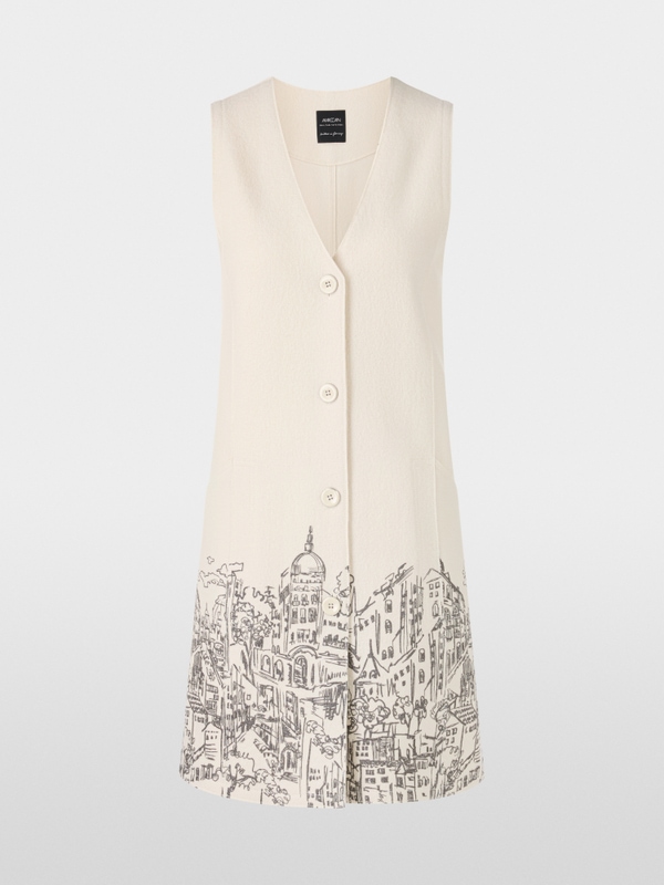 Robe en laine bouillie Knitted in Germany