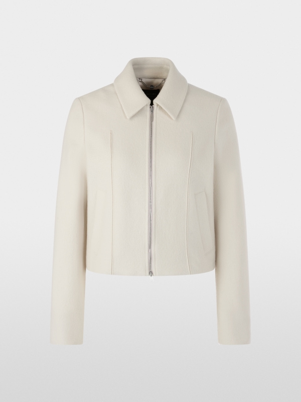 Veste en laine vierge Knitted in Germany