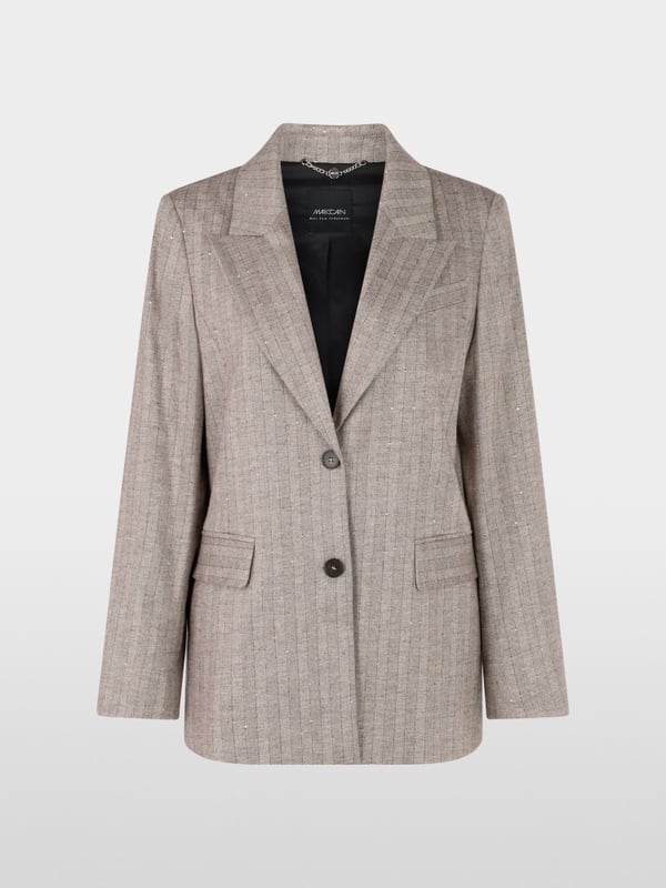 Elegant blazer with stripes