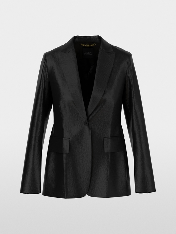Blazer classique à simple boutonnage