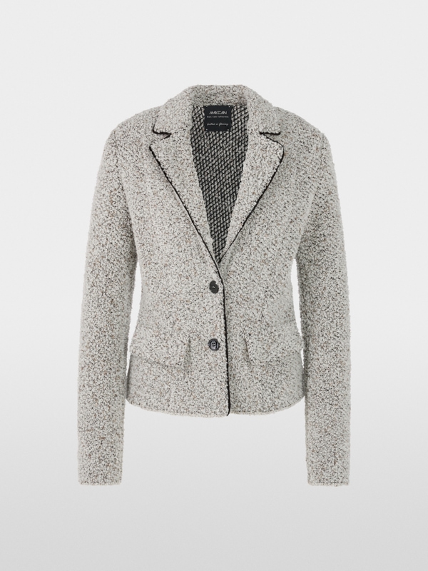 Boucléblazer Knitted in Germany