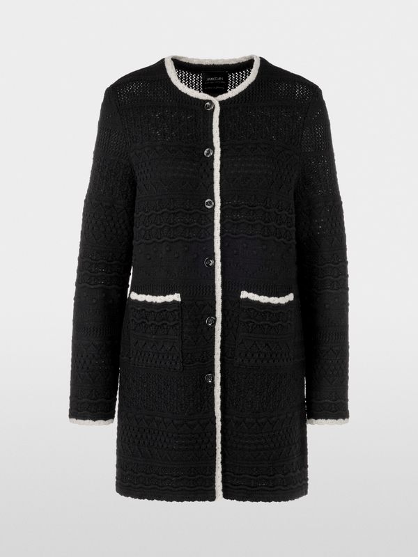 Langer Cardigan Knitted in Germany