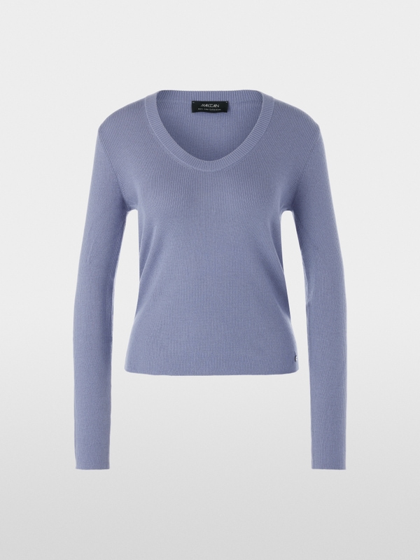 Rippstrick Pullover