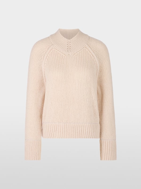 Grof gebreide trui, Knitted in Germany