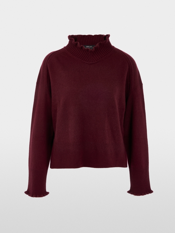 Pull avec détails volants