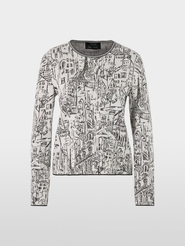 Pull en maille fine tricoté en Allemagne