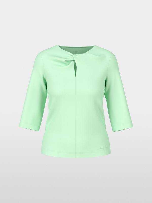Shirt mit Knoten-Detail