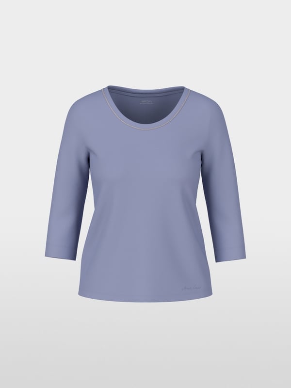 T-shirt met kettingversiering