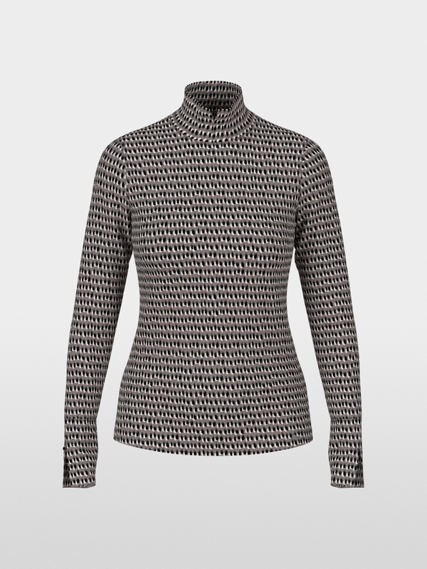 T-shirt à manches longues avec imprimé PAILLETÉ