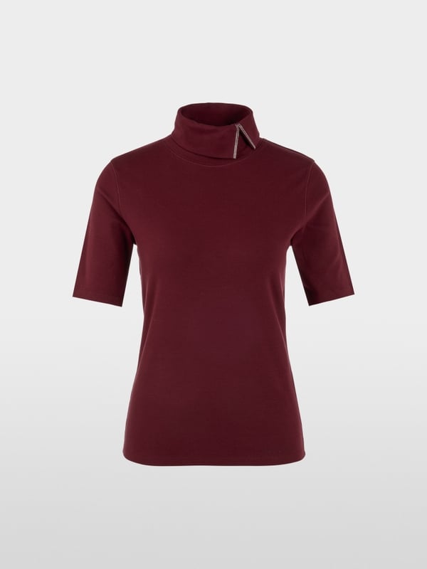 Turtleneck T-shirt