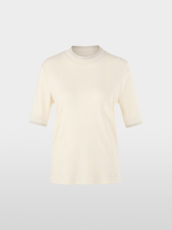 T-shirt avec détails en lurex
