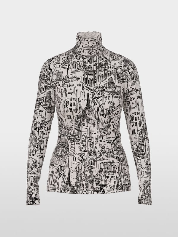 Longsleeve met CITY-motief