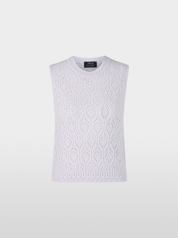Lochstrick Top Knitted in Germany