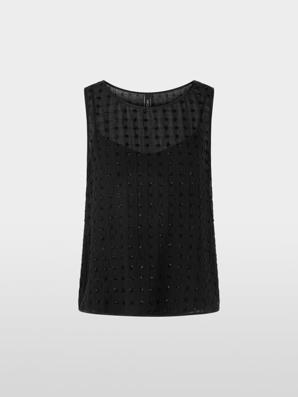 Top à paillettes