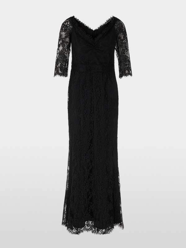 Elegante maxi-jurk met kant