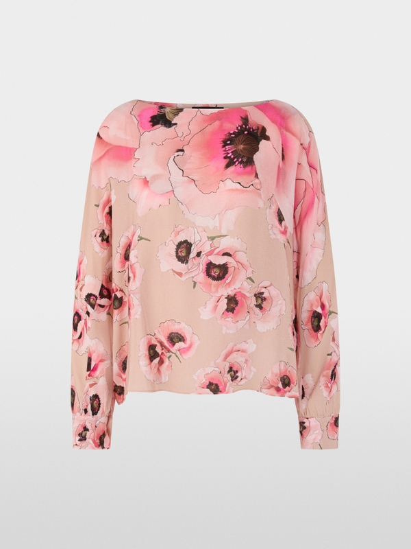 Lockere Viskose-Bluse