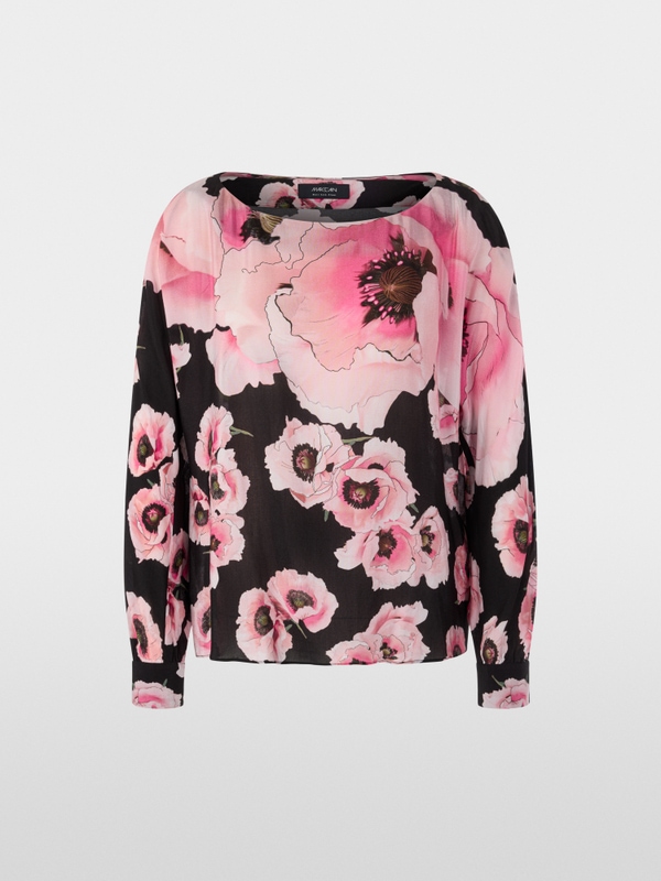 Lockere Viskose-Bluse