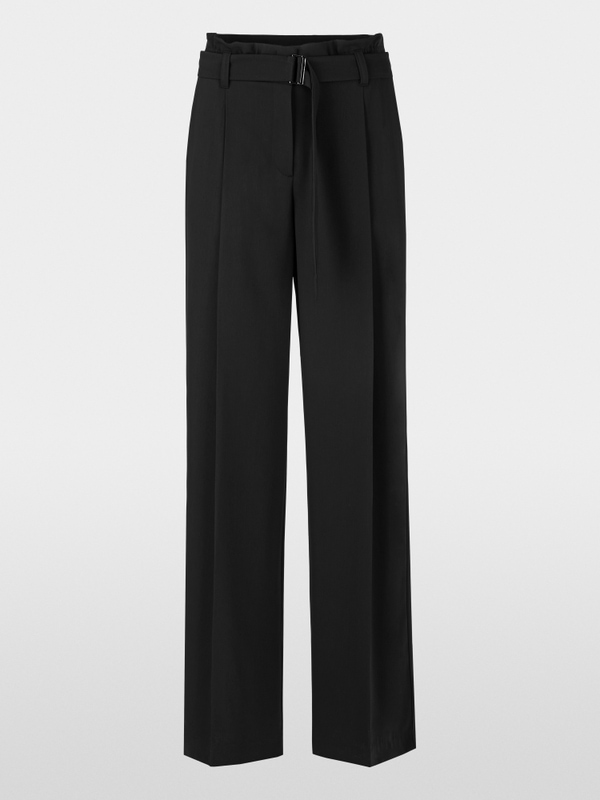 Pantalon large à taille paperbag WICHITA
