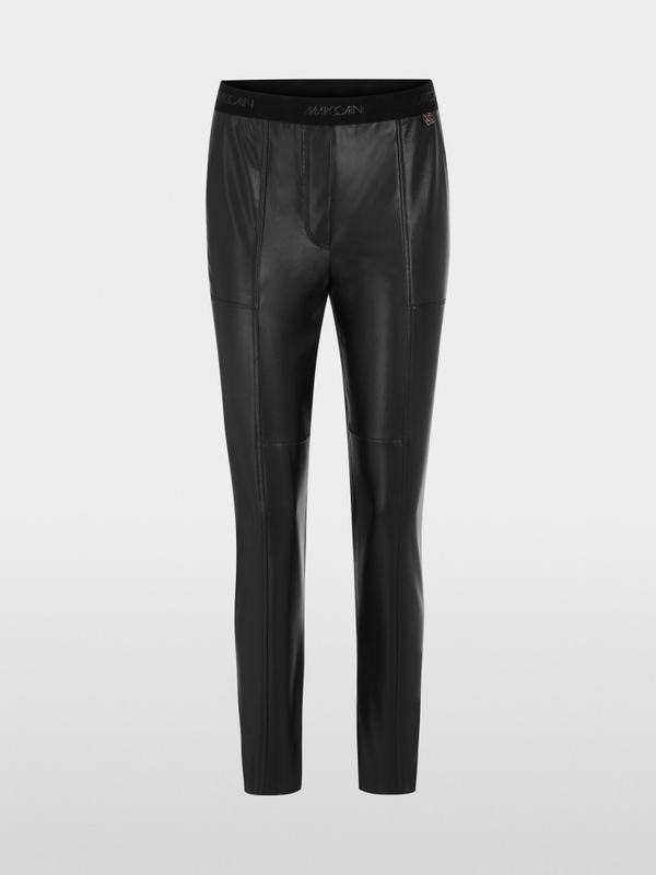 Pantalon en cuir synthétique SOFIA style motard