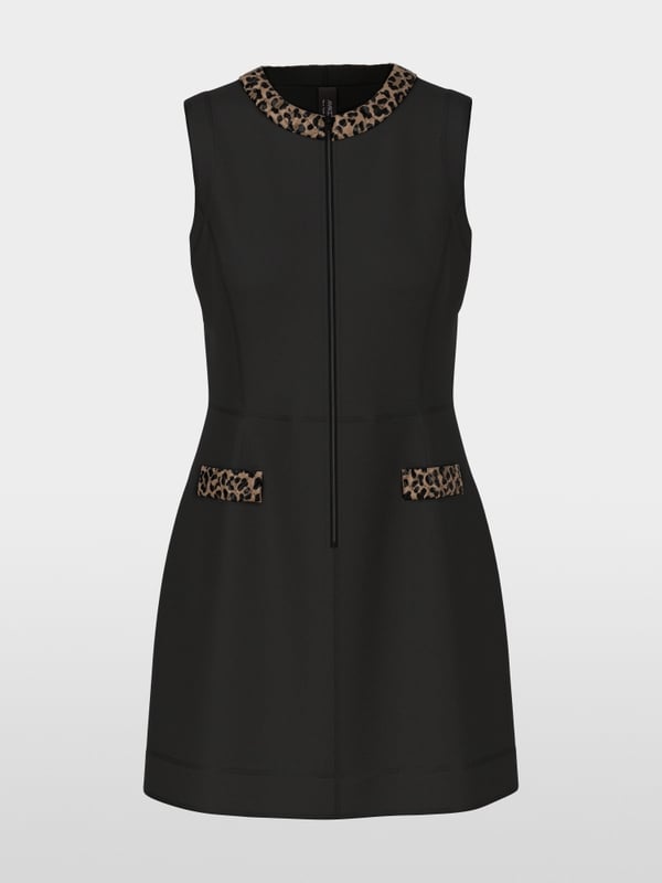 Knitted in Germany sleeveless dress