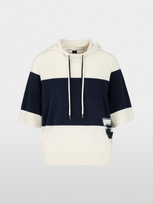 Kapuzenpullover mit Kaschmir