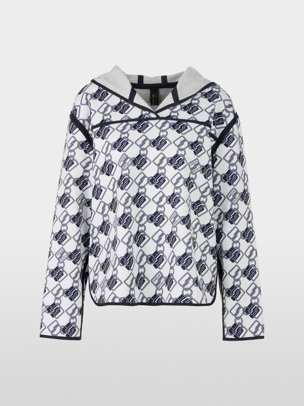 Sweat-shirt réversible au design cube