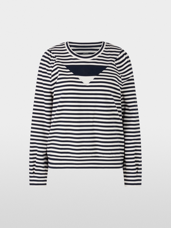 Geringeltes Sweatshirt