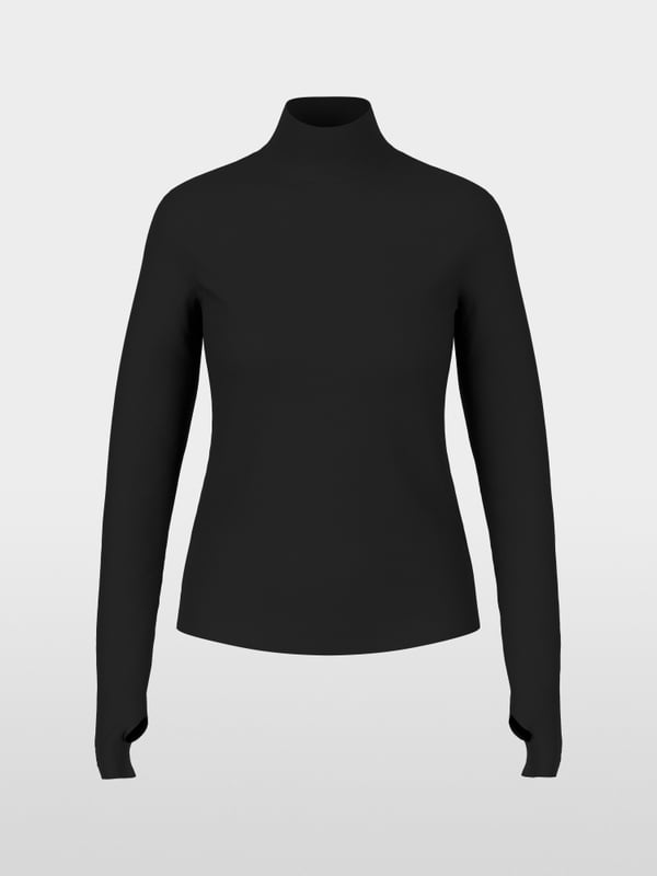 Longsleeve mit Turle Neck