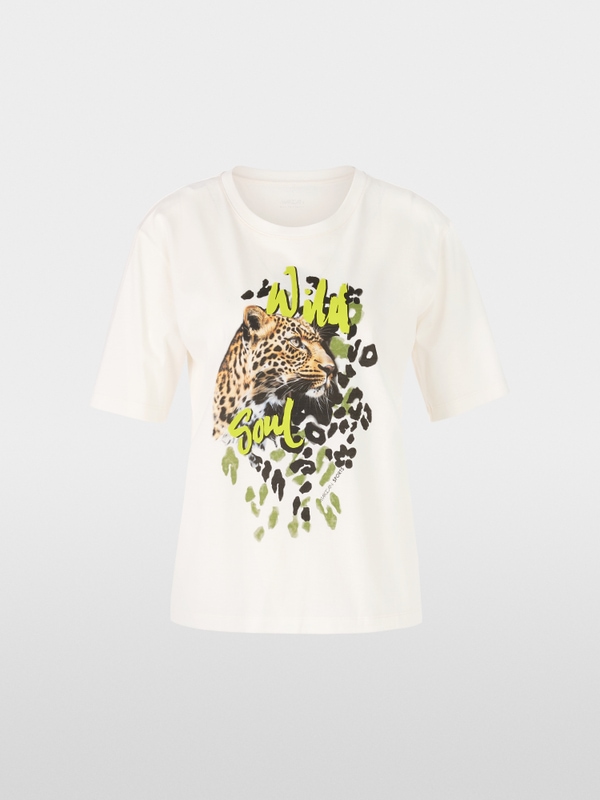 Bedrukt T-shirt 'Rethink Together'