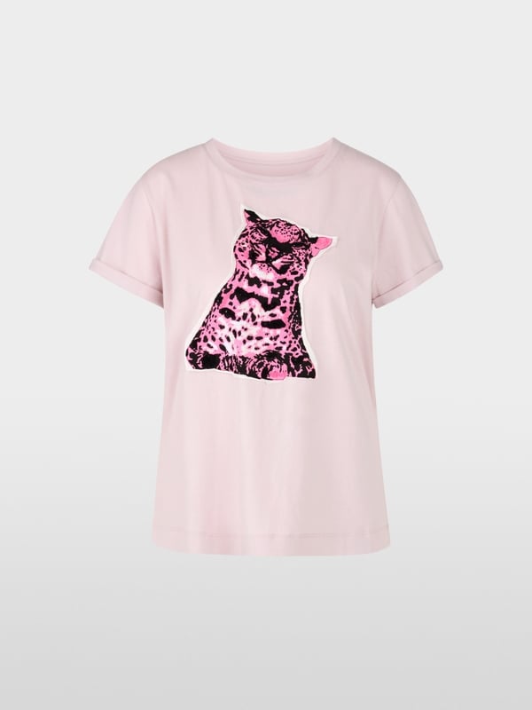 Baumwollshirt mit Aufdruck