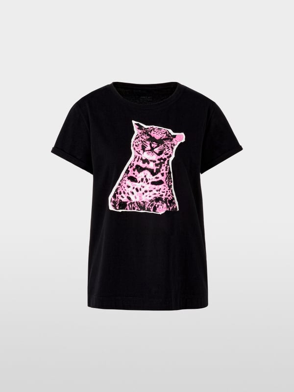 Baumwollshirt mit Aufdruck