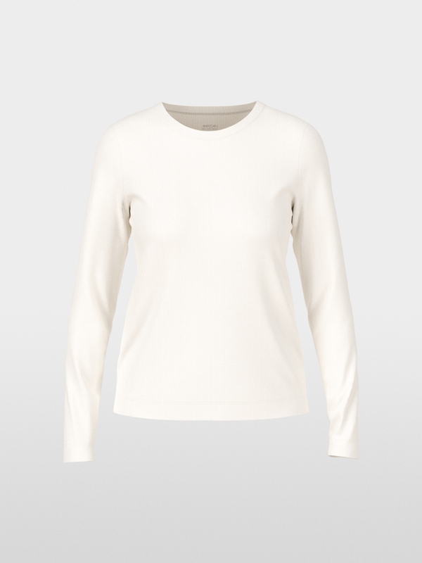 Klassisches Langarmshirt unifarben