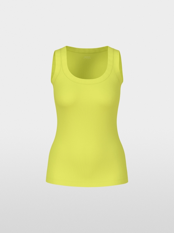 Top basique en coton stretch