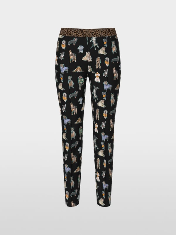 7/8-broek SOFIA met elastische band