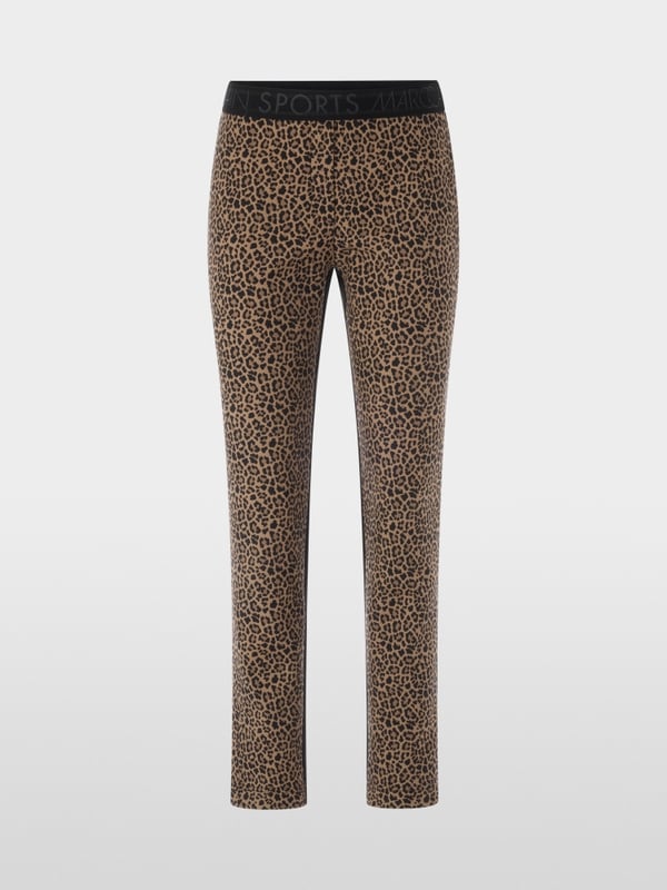 Tight SIENA leopard print trousers