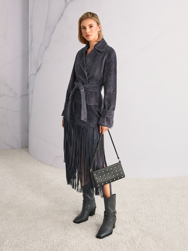 Echtlederjacke "Rethink Together"