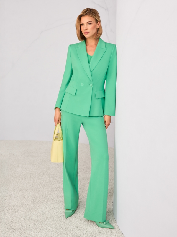 Pull côtelé en maille fine