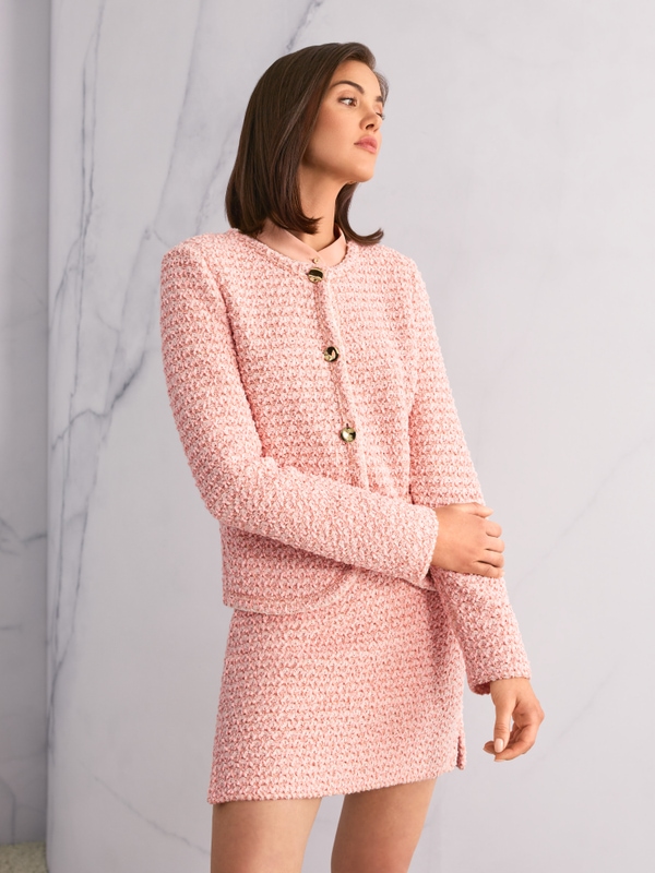 ‘Knitted in Germany’ mini skirt