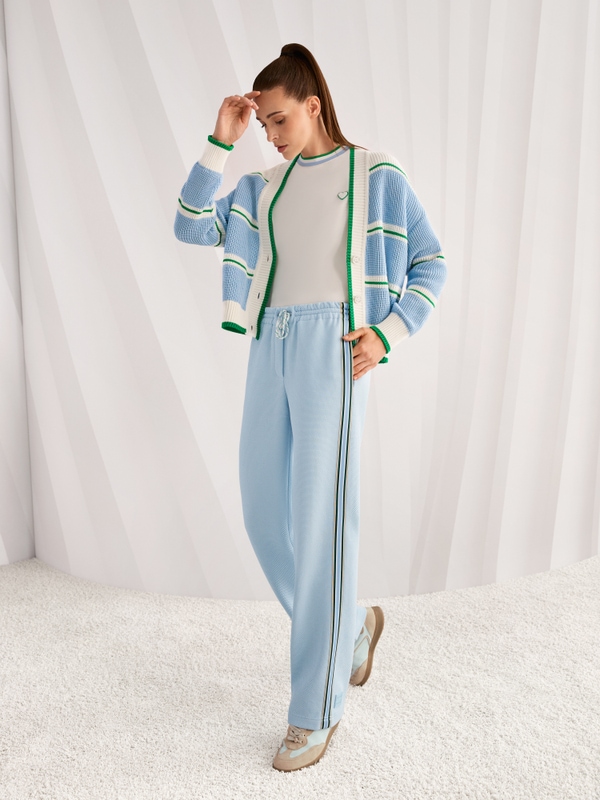 ‘Knitted in Germany’ chunky cardigan