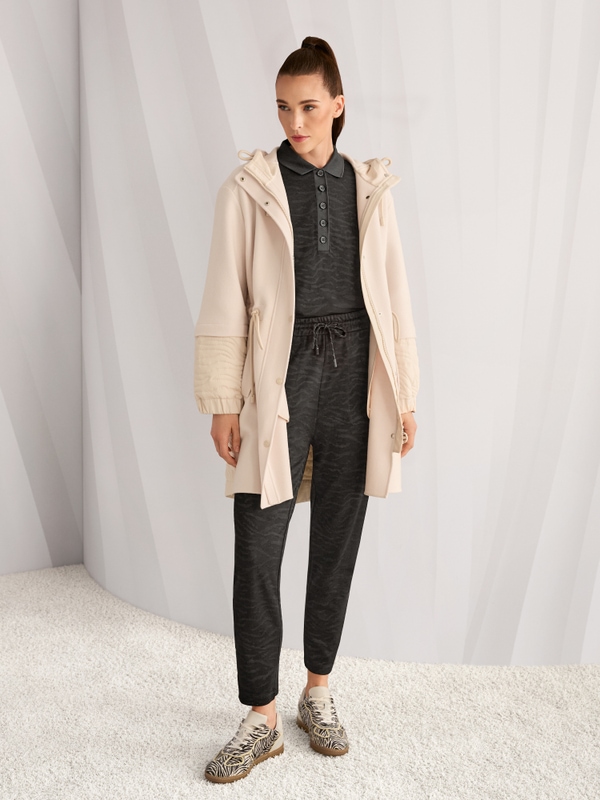 Polo avec imprimé animalier