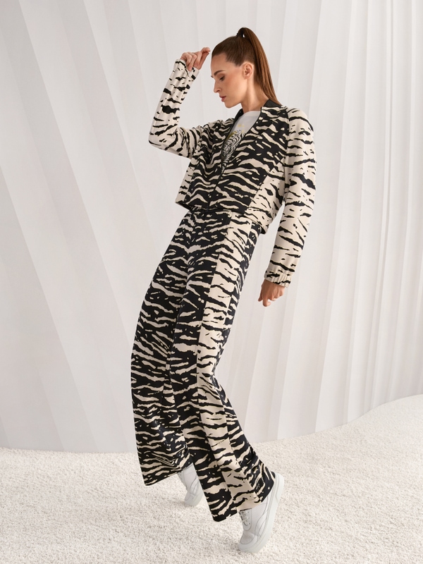 WELKOM trousers with animal print