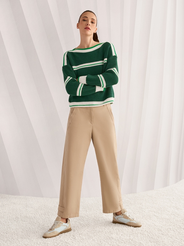 RUMA trousers in soft cotton blend