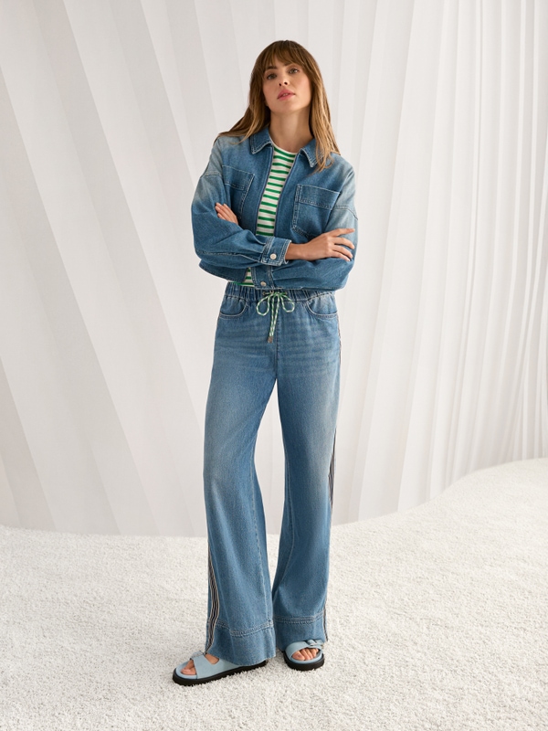 WELKOM wide cut jeans