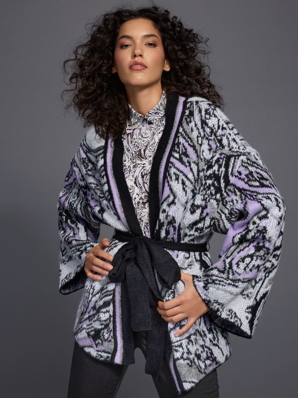 ‘Knitted in Germany’ short coat