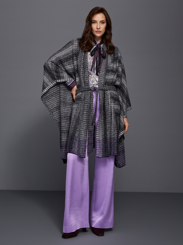 ‘Knitted in Germany’ knitted coat
