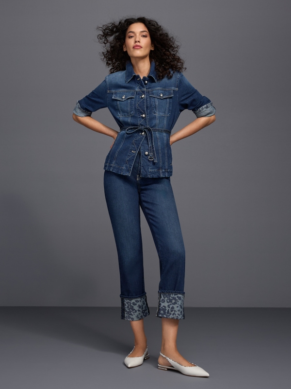Veste en jean élégante